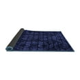 thumbnail image 2 of Ahgly Company Indoor Square Abstract Blue Modern Area Rugs, 8' Square, 2 of 4