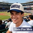 thumbnail image 4 of Gorra ajustable bordada Game Day PainZieteg, 4 of 7
