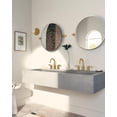 thumbnail image 5 of Moen TV6222BG CIA Brushed Gold Widespread 2-Handle High-Arc Bathroom Faucet for 3-Hole Bath Sink, Valve Included, 5 of 6