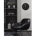 thumbnail image 5 of Reloj de Pared QZ Negro Silencioso Manecillas Plata 30 cms x 4 cms, 5 of 5