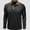Dark Gray, variant on WAVSUF Henley Shirt for Men's Loose Fit Soft Stretchy Long Sleeve Fall Office Daily Top XL
