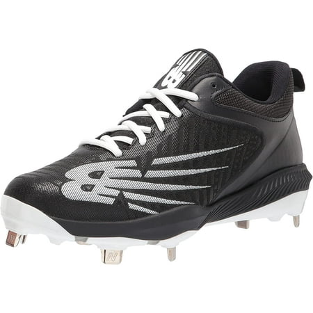 New Balance Mens FuelCell 4040 V6 Metal Baseball Shoe 16 Black/White