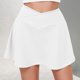 thumbnail image 2 of Falda de tenis plisada 2 en 1 para mujer - Falda pantalón deportiva de cintura alta con bolsillos, 2 of 6