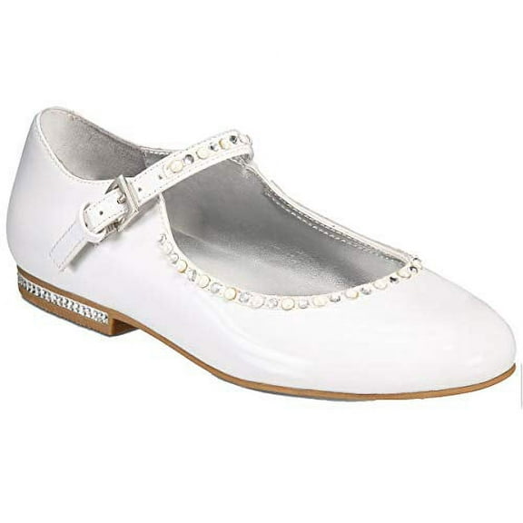 Kenneth Cole Little & Big Girls Blanche Stone Shoes (White, 3M)