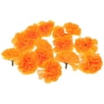 thumbnail image 3 of Sipeihong Marigold Heads 50pcs Simulation Marigold Ornament Decorative Flower Heads Garland DIY Making, 3 of 6