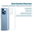 thumbnail image 2 of Funda transparente ultra delgada para iPhone 13 Mini/13/13 Pro/13 Pro Max - Protección anti-caídas con bordes elevados y material TPU resistente a rayones y amarillamiento, 2 of 7