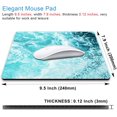 thumbnail image 2 of Blue Teal Green Sea Waves Mouse Pad, Ocean Mouse Pad Non-Slip Rubber Base Mouse Pads for Office Laptop, 9.5 inch x7.9 inch, 2 of 6