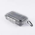 thumbnail image 1 of Waterproof Shockproof Boxes Survival Airtight Case Holder for Storage Matches Small Tools Travel Sealed Containers Outdoor White, 1 of 6