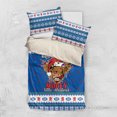 thumbnail image 1 of Scotland Christmas Bedding Set Mooey Xmas Highland Cow LT05, 1 of 7