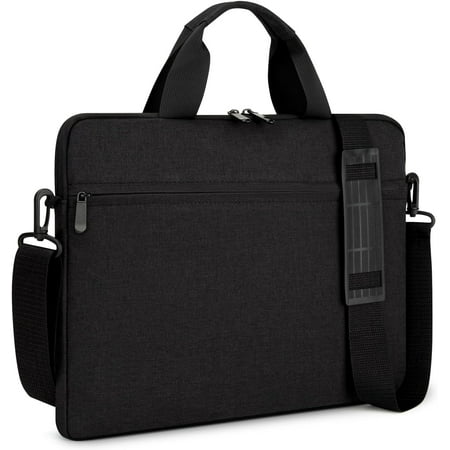 XiHAMA 15.6-16 Inch Laptop Sleeve Shoulder Bag Waterproof Notebook Chromebook Computer Carrying Case Compatible with 15.6 inch Acer Asus Dell HP Thinkpad, Gray