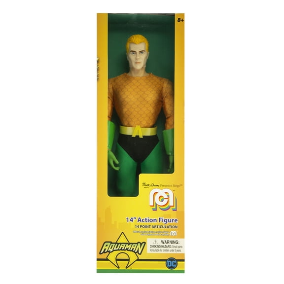 Mego Action Figure, 14" DC Comics Aquaman - Classic (Limited Edition Collector’s Item)