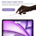 thumbnail image 3 of Funda para iPad Air de 11 pulgadas TimoVo M3/M2-2025/2024 Taro Purple, 3 of 9