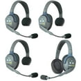thumbnail image 1 of Eartec EAR-UL431 Ultralite 4 Person Intercom System with 3 Single & 1 Double Headsets & Li-Ion Batteries, 1 of 1