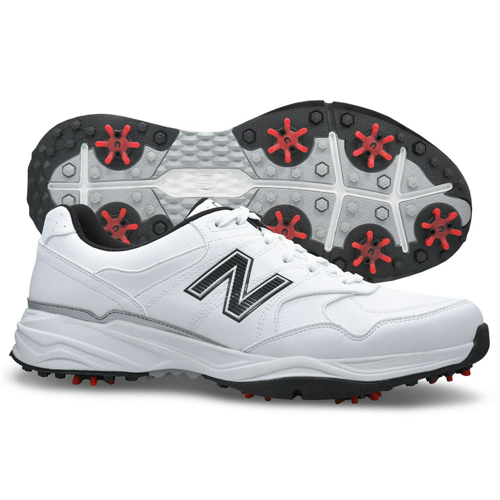 New Balance New Balance Men's NBG1701 Spiked Golf Shoes White/Black 9