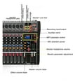 thumbnail image 5 of 6 8 12 Channel Professional Audio Mixer Computer Sta Recording USB Sound Card DJ Controller Mixer Digital Consoles, 5 of 8