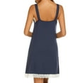 thumbnail image 4 of Avidlove Women Sleevless Nightgown V Neck Chemise Sleep Dress Nightwear Lace Nightdress Sleepwear, 4 of 6