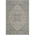 thumbnail image 6 of SAFAVIEH Beach House Orville Indoor/Outdoor Area Rug Cream/Blue, 5'3" x 7'6", 6 of 9