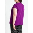 thumbnail image 2 of ELOQUII Women's Plus Size Notch Collar Blouse, 2 of 6