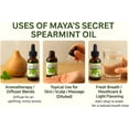 thumbnail image 3 of Mayan's Secret Spearmint Essential Oil 30 mL for Diffuser, Home & DIY Use, 3 of 8