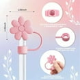 thumbnail image 4 of 5PCS Straw Cover Cap Straw Toppers and Letter Charms for Stanley 30&40 Oz Tumbler with Handle Cup 10mm Straw Tumbler Accessories, 4 of 7