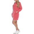thumbnail image 2 of White Mark Women's Hoodie Sweatshirt Dress, 2 of 5