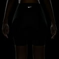 thumbnail image 5 of Women's Nike One 8-in. High-Waisted Pocketed Biker Shorts Color: Purple Size: LARGE, 5 of 5