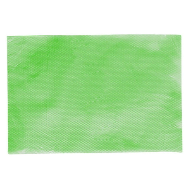 Transemion Nouveau Portable 4 Pcs/ensemble Tapis de Réfrigérateur Imperméable Anti-Taches Anti-Humidité Tapis Ajustable Tapis de Réfrigérateur transparent Vert 1Ensemble