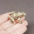 thumbnail image 3 of CNKOO Frog Figurine Wide Applications Wear-resistant Useful Retro Frog Statue Tea Pet Craft, 3 of 5