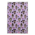 thumbnail image 6 of LOL Surprise Kids Blanket, Twin/Full, Plush with Sherpa Reverse, 60 x 90, Purple, MGA, 6 of 9