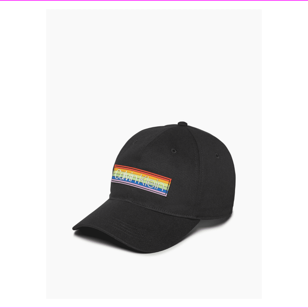 Calvin Klein Rainbow Pride Logo Cap Hat 