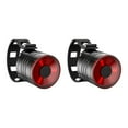 thumbnail image 4 of relayinert Headlight Bike Head Light Front Rear Lamps Warning Lamp Red 27.5x26mm 2Set, 4 of 6