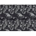 thumbnail image 2 of Zelouf Lure Lurex Jacquard  , Sewing, DIY, Crafts Fabric by the Yard, Black/sil, 1 Yard, 2 of 2