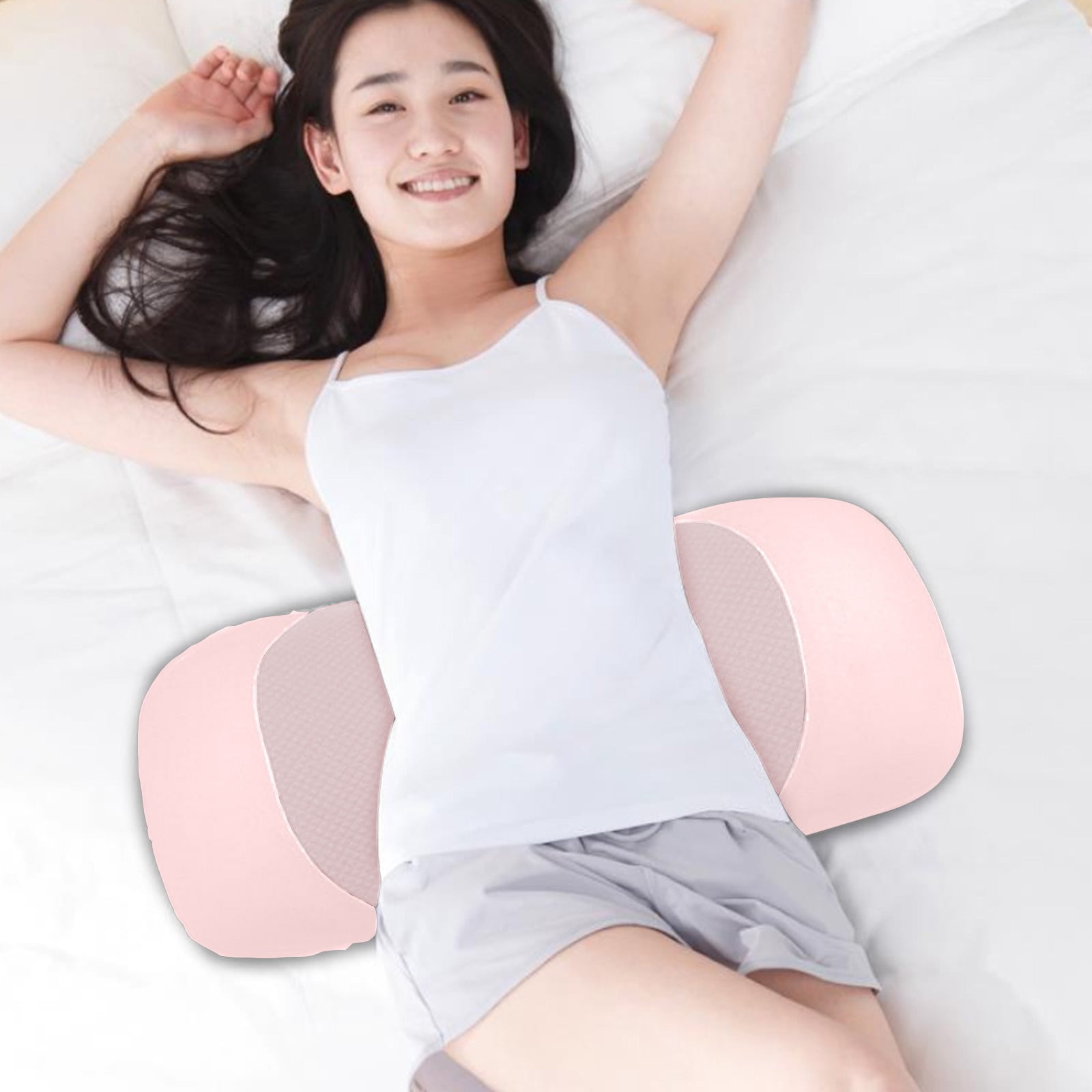 Pregnancy Pillow, Pregnancy Pillows for Sleeping Portable, Pregnancy Wedge Pillow, Body Pillow Support, Memory Foam Lumbar Support Pillow, Comfortable and Ergonomic Backrest