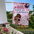 thumbnail image 5 of L.O.L. SURPRISE! -bandera de jardín temática. Regalo perfecto para fans, amigos y familiares, ideal para actividades al aire libre y decoración de fiestas.45CM*100CM, 5 of 5