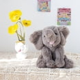 thumbnail image 5 of Adorable Plush Calf Elephant Toy Floppy Elephish Ultra Soft Stuffed Animal for Boys Girls Kids Toddlers, Gray, 9', 5 of 5