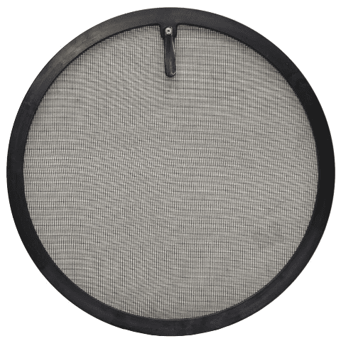 Jim Black Boat Hatch Screen 595-10RND-SCN-09 | 10 Inch Round Black