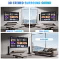 thumbnail image 5 of Sound Bar for Smart TV, 100W Bluetooth 5.3 Soundbar, 2-in-1 Detachable Sound Bar for TV, ARC/Optical/AUX, Surround Sound System for TV, Home Theater Speaker TV/PC/Projector, 5 of 7