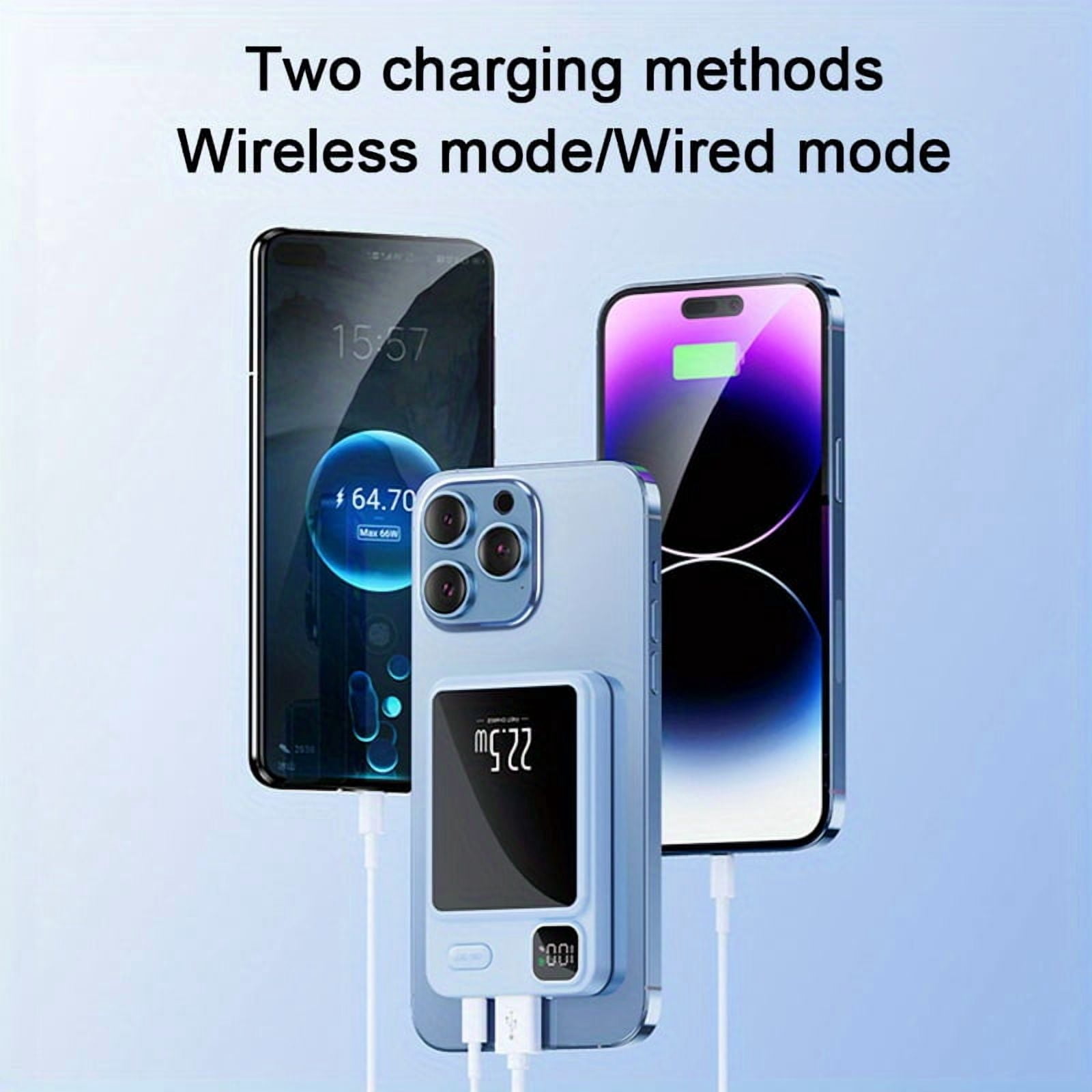 Magnetic Power Bank 38880mAh 22.5W Fast Wireless Charging for iPhone 15 14 13 12 Pro Max & Android Phones, Portable Outdoor Mobile Power Bank Gift