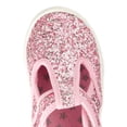 thumbnail image 4 of Wonder Nation Glitter T-Strap Sneaker (Toddler Girls), 4 of 6