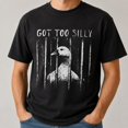 thumbnail image 2 of Funny Goose Graphic T-Shirt, Got Too Silly Unisex Classic Fit Tee, 2 of 9