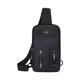 thumbnail image 2 of CaiYueKe Crossbody Chest Bag, Lightweight Sport Shoulder Sling Bag, Multi Pocket Travel Fanny Pack, Adjustable Strap Bum Bag, Casual Daypack for Outdoor Hiking Running, Portable Waist Pack, 2 of 9