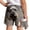 Grey, variant on Shorts with Dog Face on - Funny 3D Dog Print, Soft & Comfortable, Loose Fit, for Summer & Casual Wear/Bronze/100