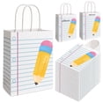 thumbnail image 1 of Bolsas de papel FOGWOWO para regalo de agradecimiento a los profesores, 36 unidades, a granel, 1 of 6