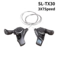 thumbnail image 1 of Shimano Tourney Sl Tx30 palanca de cambios para bicicleta 6/7s 18/21 velocidades Tx30 palanca de cambios interior Cable incluido palanca de cambios 3 velocidades, 1 of 3