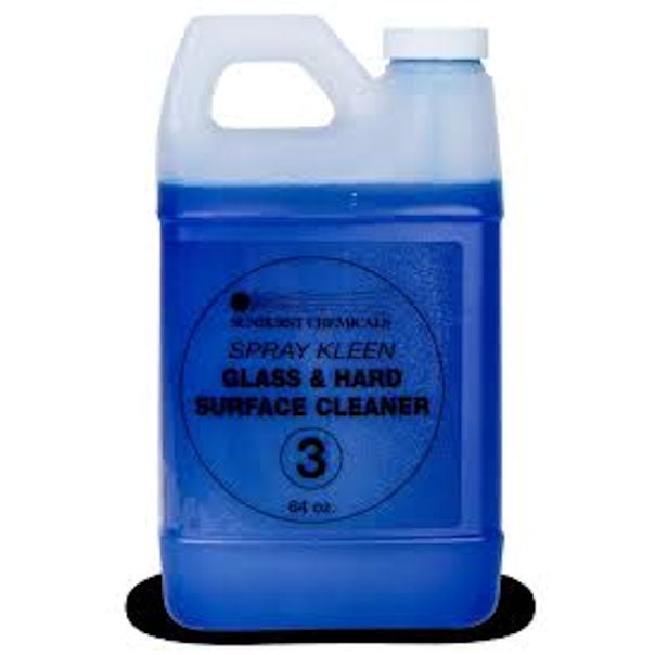 Sunburst Chemicals Spray Kleen 64 oz.Glass & Hard Surface Cleaner (Case