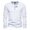 A-White607, variant on XIAOCHA Solid Henley Shirt For Men Long Sleeve Button Placket Daily Pullover Top