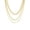 3 Chunky Cuban Box Gold, variant on Layered Necklaces for Women Non Tarnish- Chunky 14k Gold Plated Herringbone/Snake/Rope/Box/Cuban Link Chain Waterproof Layering Stack Choker Necklace Trendy Dainty Tarnish Free Jewelry Set