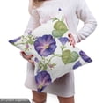 thumbnail image 4 of Ambesonne Floral Fabric by the Yard Upholstery, Purple Gramophone Orchids, 3 Yards, Multicolor, 4 of 4
