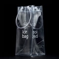 thumbnail image 3 of MYG Ice Wine Bags PVC TRANSPARENT Cooler Clear Pouch With Handle, 3 of 8