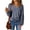 AE Blue, variant on Eytino Sweaters for Women V Neck Sweater Lightweight Crochet Sweater Casual Long Sleeve Hollow Out Knit Sweater Fall Pullover Sweater Tops for Women Oversized Sweaters White M